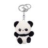 10 см брелок с пандой, мягкая милая кукла-панда, плюшевая игрушка с подвесной пряжкой, орнамент, полипропилен, хлопок, чучело, кукла, рюкзак, плюшевая подвеска, подарок для пары