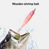 12 см/10 г светящаяся приманка в виде креветки с крючком для ловли кальмара, реалистичная бионическая искусственная приманка для ловли соленой воды, пресноводного окуня, судака, форели, рыболовные принадлежности
