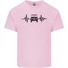 4X4 Heart Beat Pulse Off Road Roading Unisexs Light Cotton TShirt