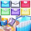 PVC Bag Stationery Storage Pouch A5 File Folders Envelope Folder Document Bag File Organizer