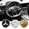 Для Mercedes Benz 52 мм 57 мм Наклейка-значок на руль автомобиля Замена Декорация для Mercedes Benz AMG A B S R G GLK GLA CLA
