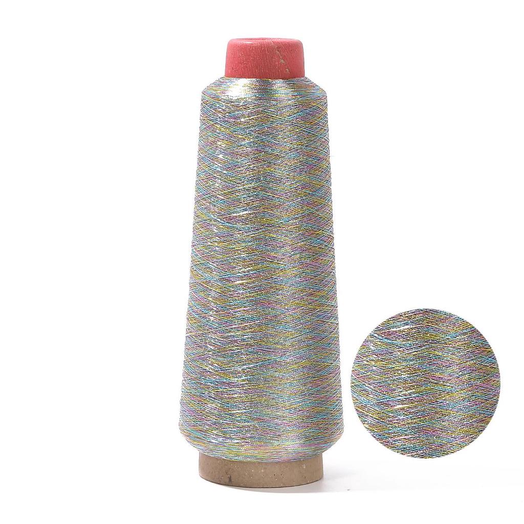 1шт 17 см x 6 см полиэстер цилиндрической формы швейная нить золотого и серебряного цвета для вышивания