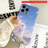 2DFlat Moonlit Bunny In Flower Field All Inclusive Film Hard iPhone Case, Compatible with iPhone 18 Pro Max 17 16 15 14 13 12 11
