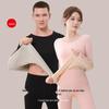 Women's 2024 German Wool Thermal Underwear Set: Velvet-Lined, Thickened Cashmere Silk, Autumn/Winter Suit for Couples.