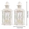 Outdoor Garden Candle Holder Lantern Home Decor Gift Bedroom Handle Hanging For Christmas Tabletop Portable Decoration