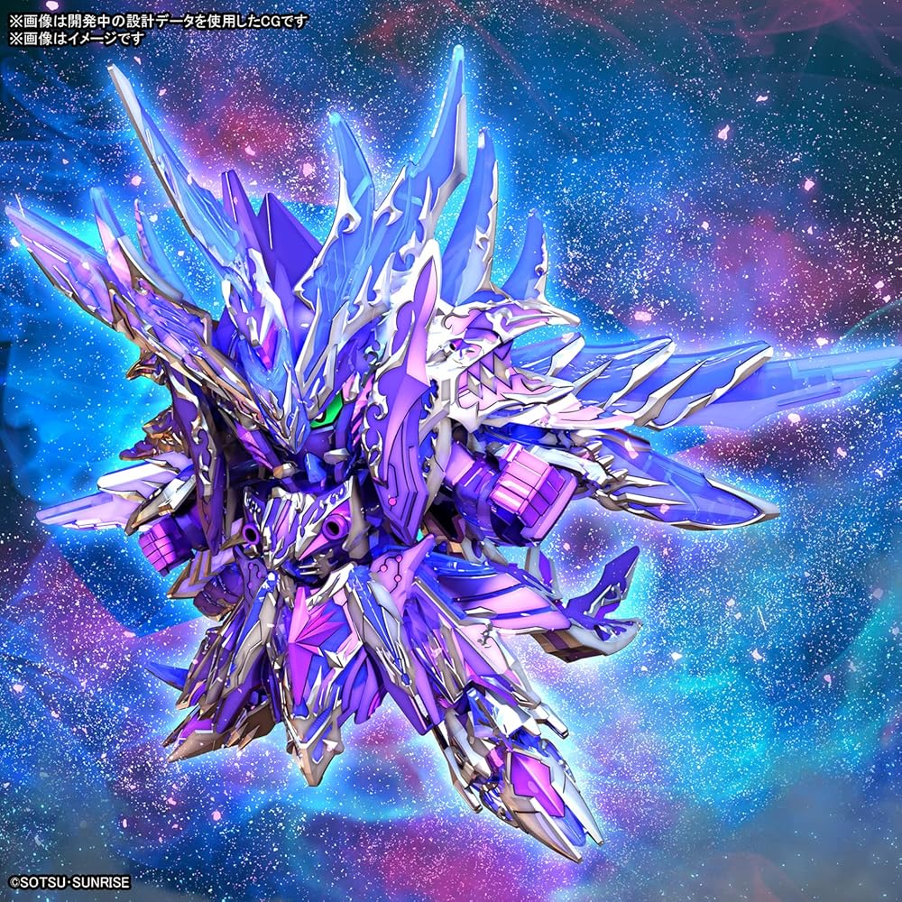 Bandai Spirits SDW Heroes Альтернативная Справедливость Бесконечный Дракон Пластиковая Модель-Конструктор с Цветовой Кодировкой