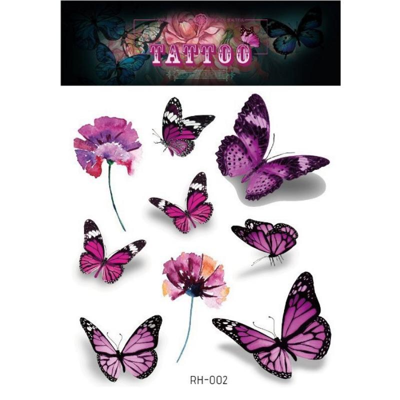 Татуировки с черной розой для женщин, большой размер, сексуальный дизайн с цветочным узором, водонепроницаемые поддельные татуировки для рук, боди-арт, рукав, наклейка для тела