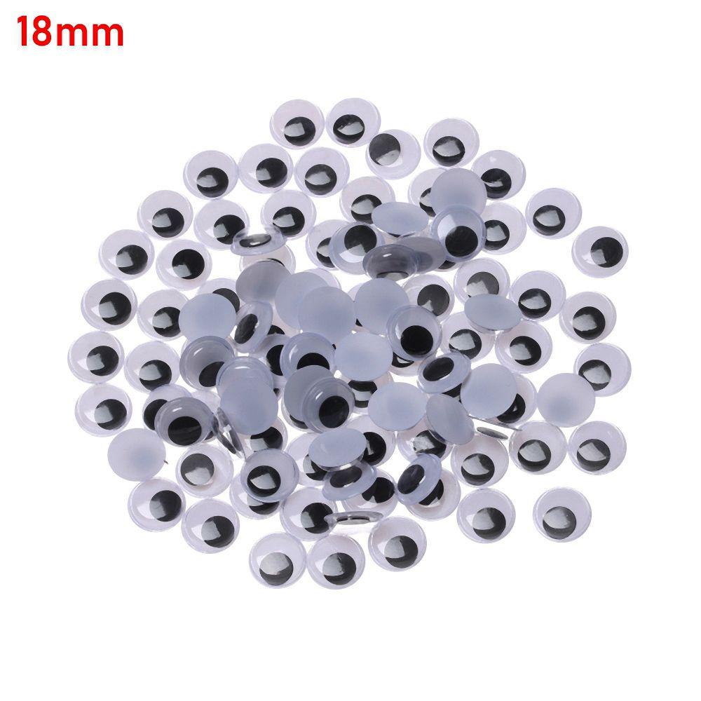 Stuffed Animals Parts DIY Dolls Materials 3D Dolls Accessories Wiggling Moving Eyes Plush Panda Eye