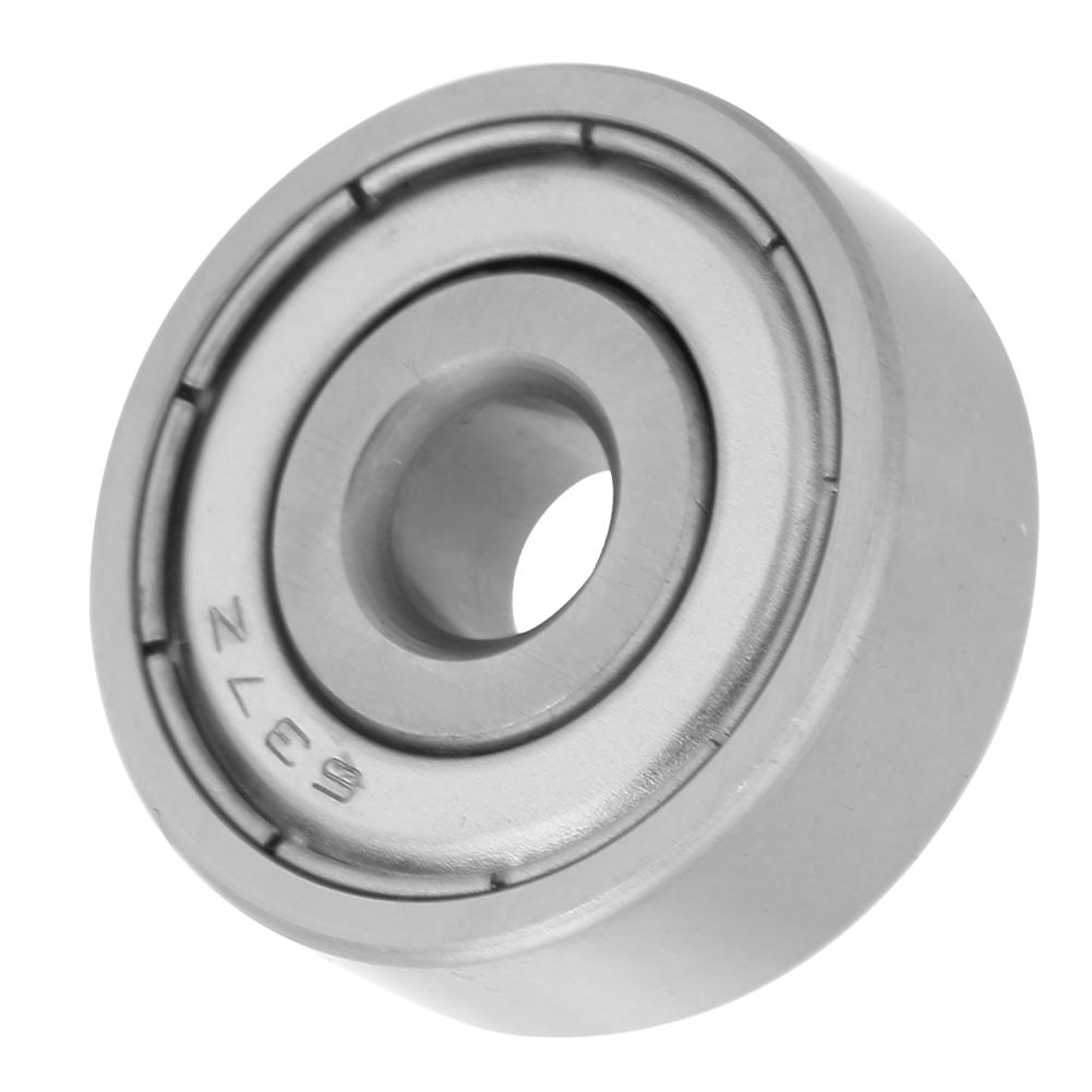 10Pcs Double Sided Seal Bearing Steel Deep Groove Pulley Wheel Ball Bearing 637 ZZ