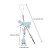 Stylish Butterfly Bag Charm Trendy Bowknot Keychain Phone Charm Keyrings Cool Keychain Acrylic Material for Party Daily