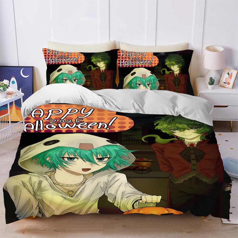 Ваш комплект постельного белья с пододеяльником T-Turn To Die YTTD Sou Мягкий Стиранный Кровать 3 предмета Летний Удобный Студенческое Общежитие Дом Детское Постельное Белье Лучший