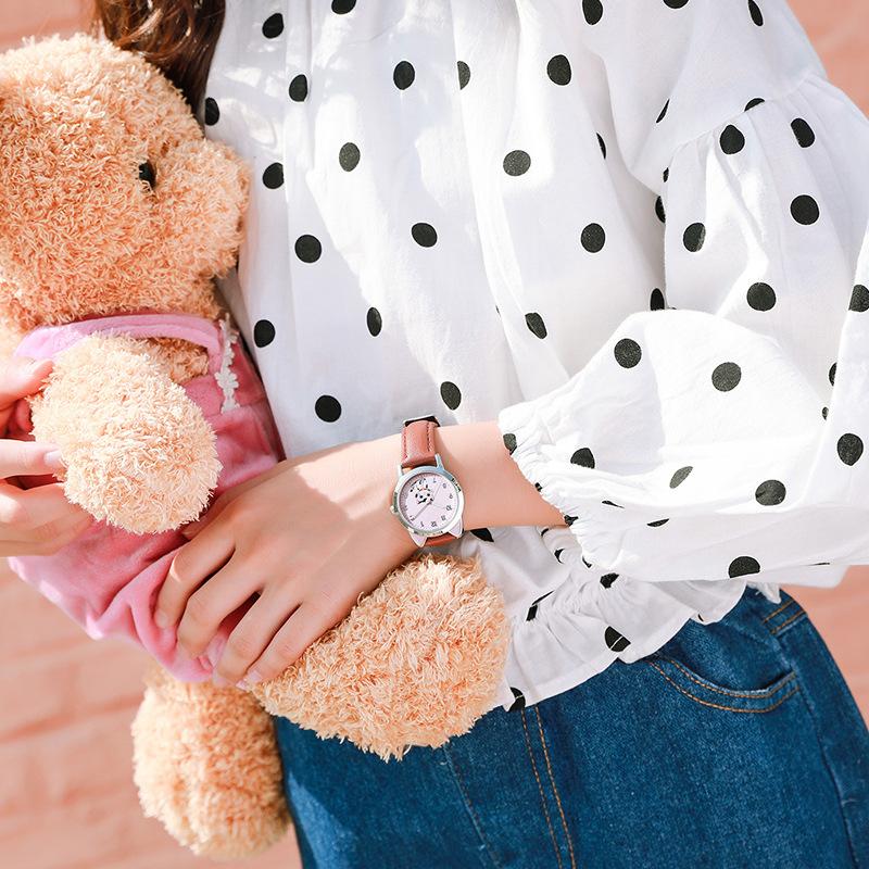 BK44 Модные детские кварцевые часы с указателем для девочек, водонепроницаемые, с ночной подсветкой, для девочек 5-15 лет, часы для учениц начальной школы