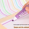 Large Capacity Fluorescent Highlighter Pen with Thick Tip for Student Notes