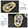 Creative Flywheel Fidget Spinner Spinning Top Wheel Gear Chain Gyroscope  Adult Kid