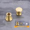 Brass Wooden Mini Board Feet 4Pcs Anti Slip Riser for Jewelry Box Display Tray Small Furniture DIY Craft Use