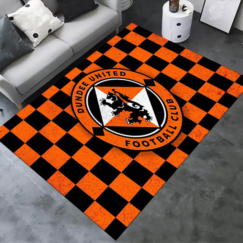 Dundee United FC Carpet Rug for Living Room Bedroom Home Sofa Decoration,Kids play Non-slip Floor Mat