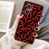 Red Chilli Pepper Pattern Case For OPPO Reno 13 13F 12 11 F 8T 7 8 10 Pro OPPO Find X8 Pro X6 X3 X5 Lite Cover Fundas