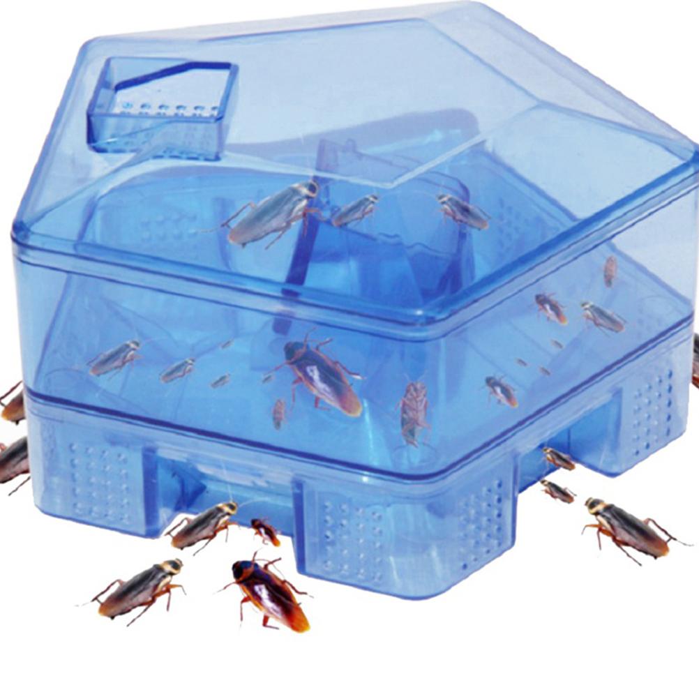 Non Toxic Reusable Cockroach Trap Box Home Kitchen Bug Catcher House Cockroach Catcher