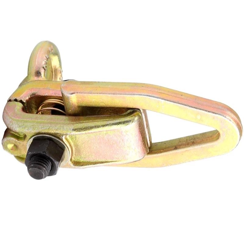 Прочный 2-сторонний 5-тонный самозатягивающийся зажим для ремонта кузова автомобиля, оборудование для вытягивания рамы, машина для ремонта после столкновений