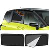 New Sienta 170 Series Magnetic Rear Seat Sunshade with Ventilation and Heat Integrated Car Shade for SIENTA Mesh UV Light Insect and Ventilation for