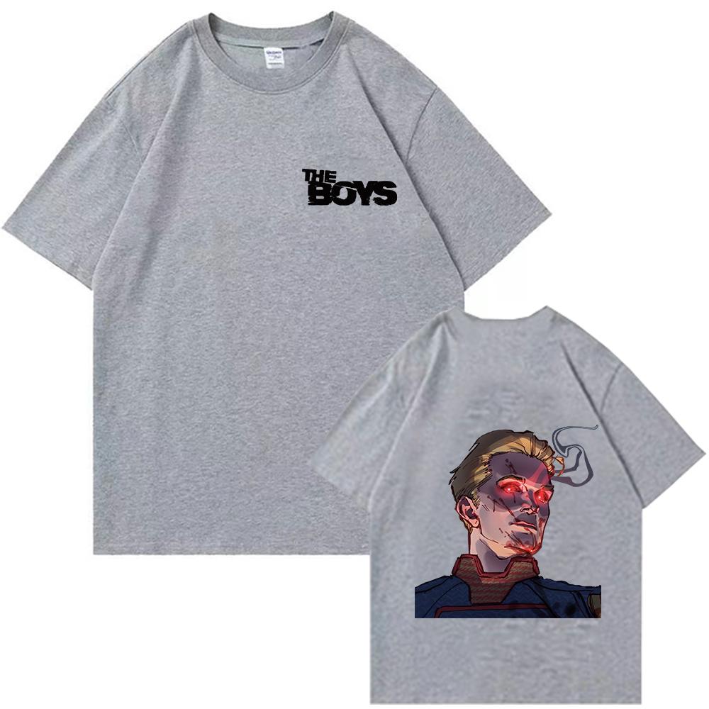 The Boys Tshirts Mens TV Show Starlight Women T-Shirts Homelander Funny T Shirt Cotton Fashion Designer Male Clothes Tops Tees