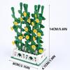 MOC Город Растение Строительные Блоки Аксессуары Цветок Листья Колючие Кусты Сосновый Зеленая Трава Клевер Апельсиновое Дерево Мини DIY Игрушки F026