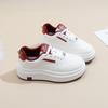 2025 Spring Little White Shoes New Korean Version Ins Female Students Height Increase Platform Sports Board Shoes Casual Shoes Female CP333