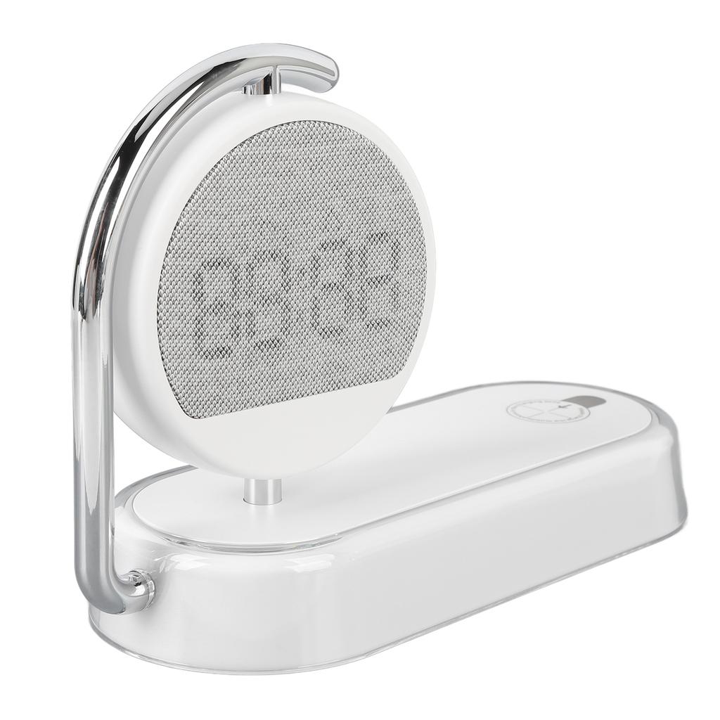 Ночник с будильником 15 Вт, беспроводная зарядка, ночной светильник для чтения для дома, офиса, общежития