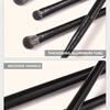 6pcs Soft Bristle Eye Makeup Brush Set - Includes Eyeshadow, Blending, Crease & Detail Brushes For Flawless Application