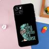 Чехол для мобильного телефона iPhone16Pro медсестра, медицинский, медицинский чехол для мобильного телефона, покраска волос, анти-падение для трех
