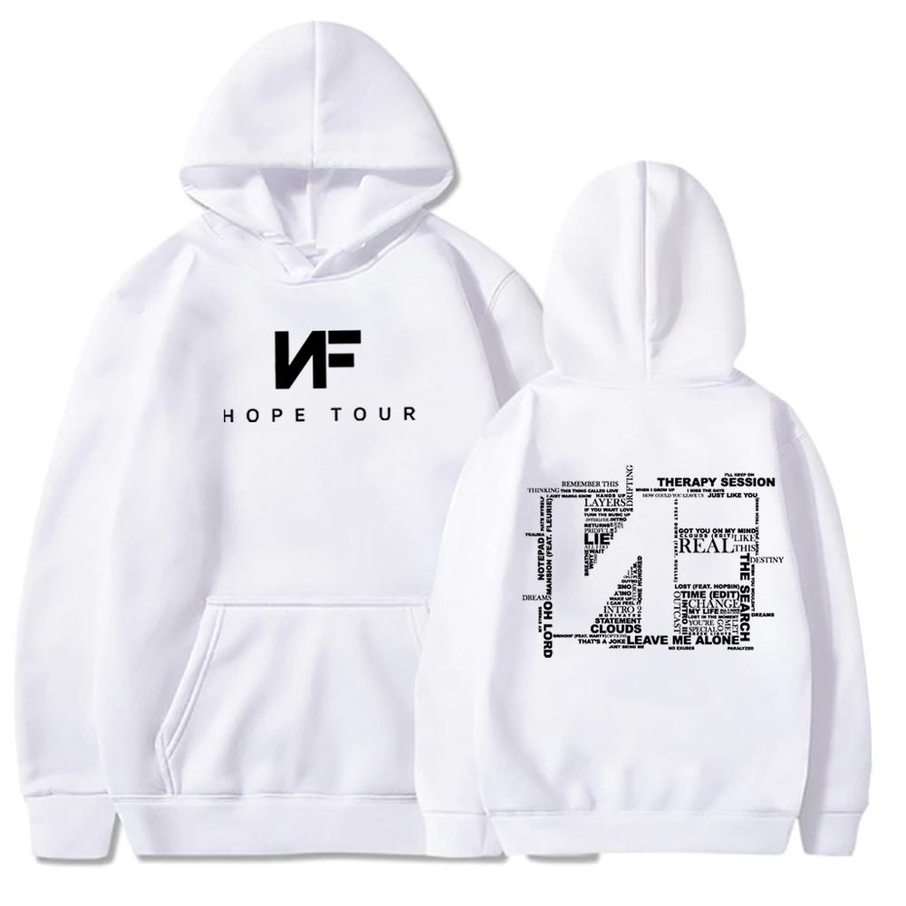 Nf Hope Tour Hoodie Nf Merch Nf Music Album Hoodie Gift for Nf Fan Pullover Tops Streetwear