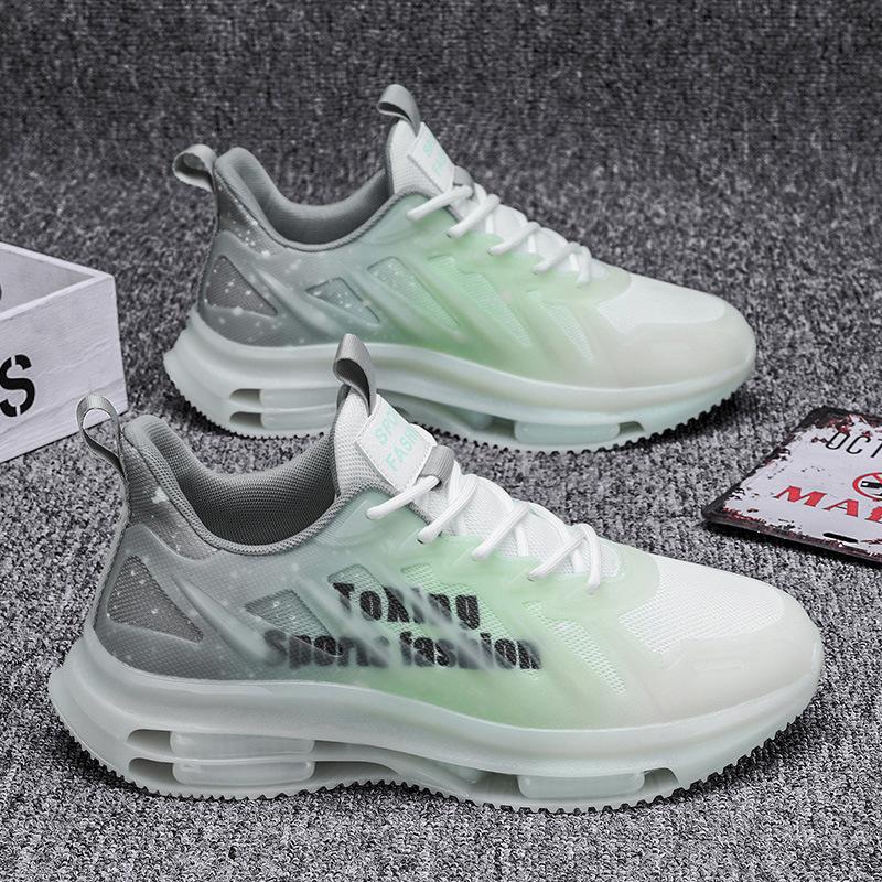 Мода Мужская повседневная обувь Спортивные кроссовки Прочная подошва Новые модные кроссовки Мужские кроссовки Сетчатые дышащие туфли Zapatillas