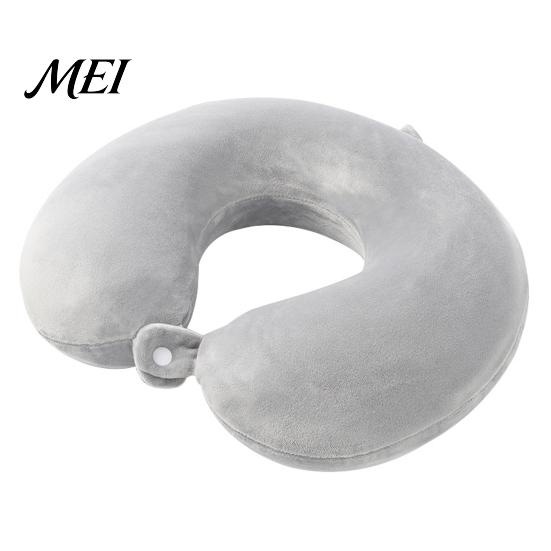 Washable Neck Support Pillow Memory Foam Travel Pillow, U Shaped Headrest for Airplane Curve Car, Soft Office Nap, Removable Cover Skin-friendly