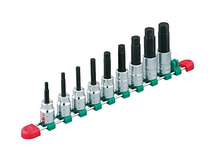 Kyoto Tool Шестигранная головка с битой TBT409BH (КТК) 12.7mm (1/2 дюйма) Набор, Набор из 9 предметов,