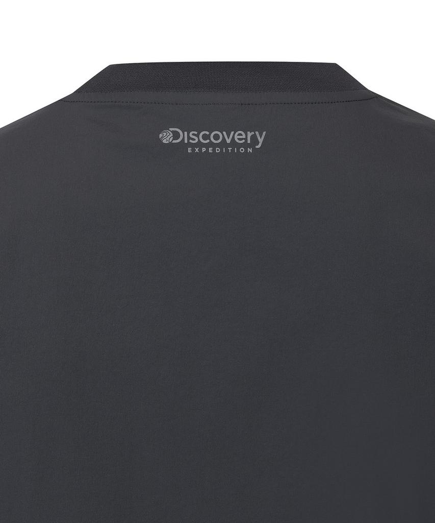 DISCOVERY EXPEDITION Uni Freshvent Базовая тканая футболка с коротким рукавом (Д.Грей)