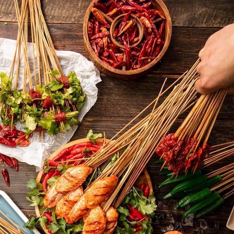 Disposable Bamboo Skewers