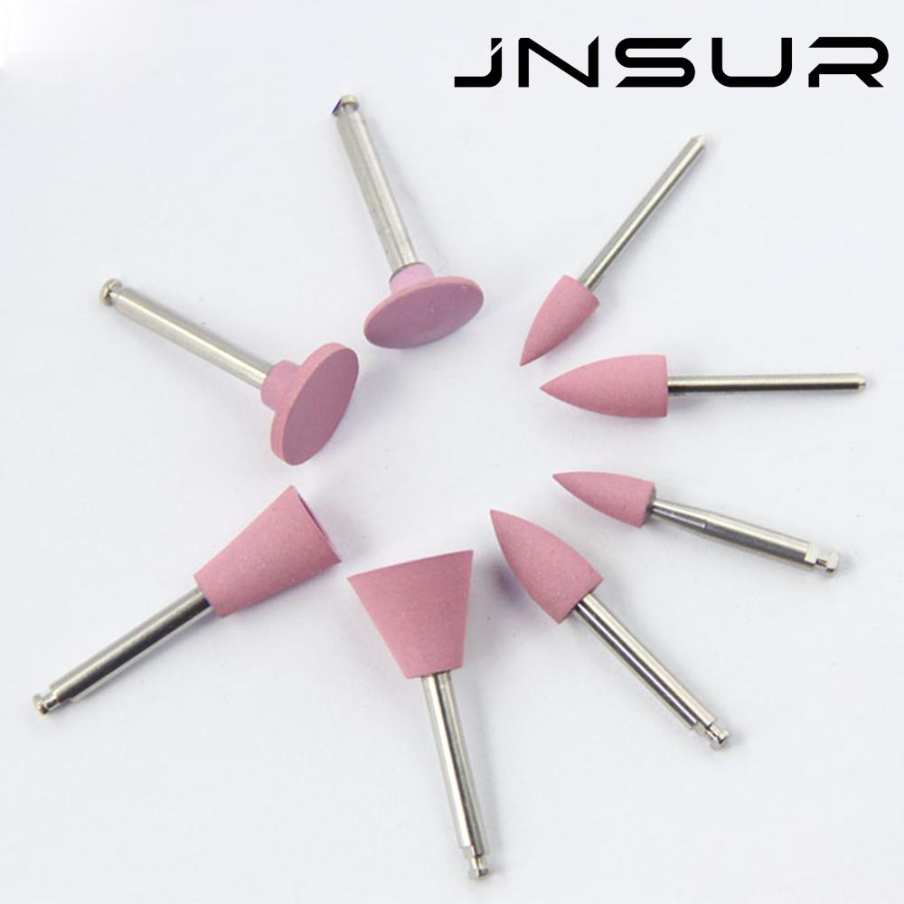 Silicone Polisher Kit For Low-Speed Handpiece Grinding Head Dental Composite Kit Porcelain/Natural Teeth/Amalgam/Metal Polishing