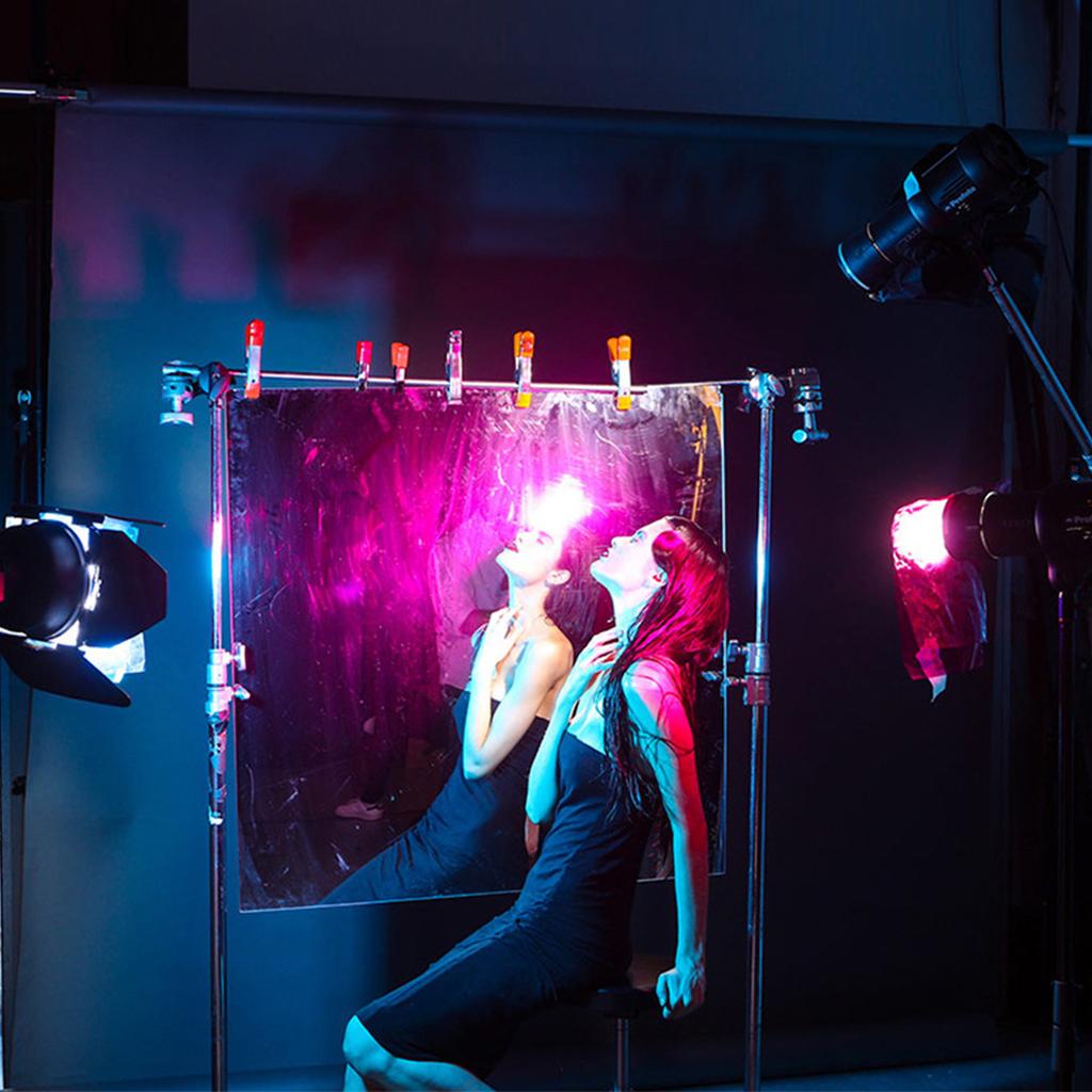 Набор из 20 цветных корректирующих фильтров 20 различных цветов Корректирующий световой гель-фильтр для фото- и видеосъемки для лампы