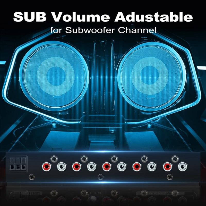 7 Band Car Stereo Equalizer Offering Customizable Sound Setting for Ultimately Listening Pleasure Enhanced Sound Quality