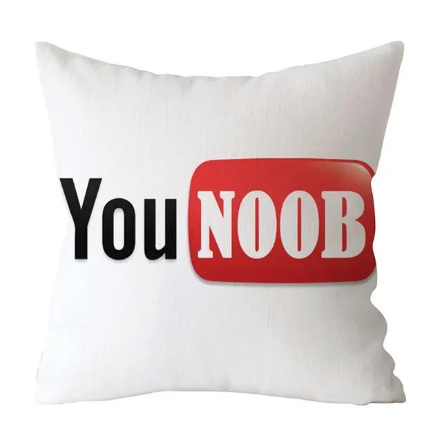 Modern Decorative Pillow Case Youtube Throw Pillow Case Red Square Pillow Case Home Decoration Velvet Movie Unique .