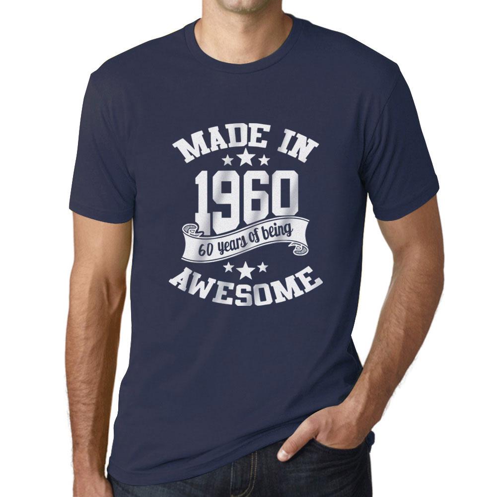 ULTRABASIC - Homme T-shirt Graphique Made In 1960 Idee Cadeau T-shirt Pour Le 60e Anniversaire Army
