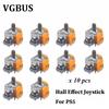 10Pcs Replacement Hall Effect Joystick 3D Analog Sensor Thumb Stick Rocker Module for PS5/PS4/Xbox Switch Controller Repair Part