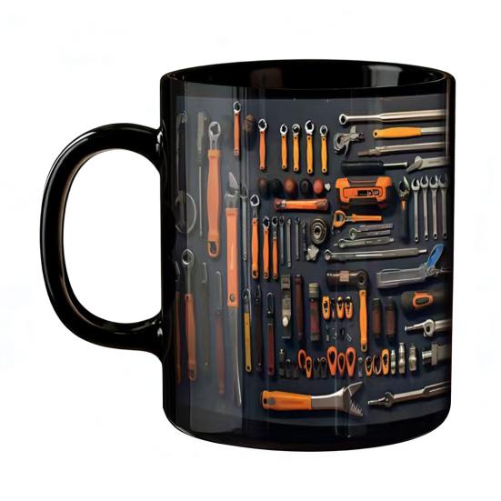 Кружка Механика Керамическая Забавная Кружка-Ящик для Инструментов для Механиков, Энтузиастов Гаража, Оригинальный Подарок для Мужа, Папы