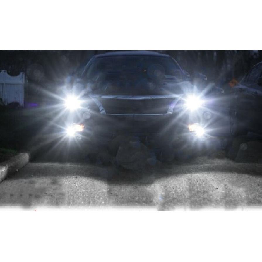 Для Chevy HHR 2006-2010 2011-2шт 6000K Белые Светодиодные Лампы Фары Ближний/Дальний Свет