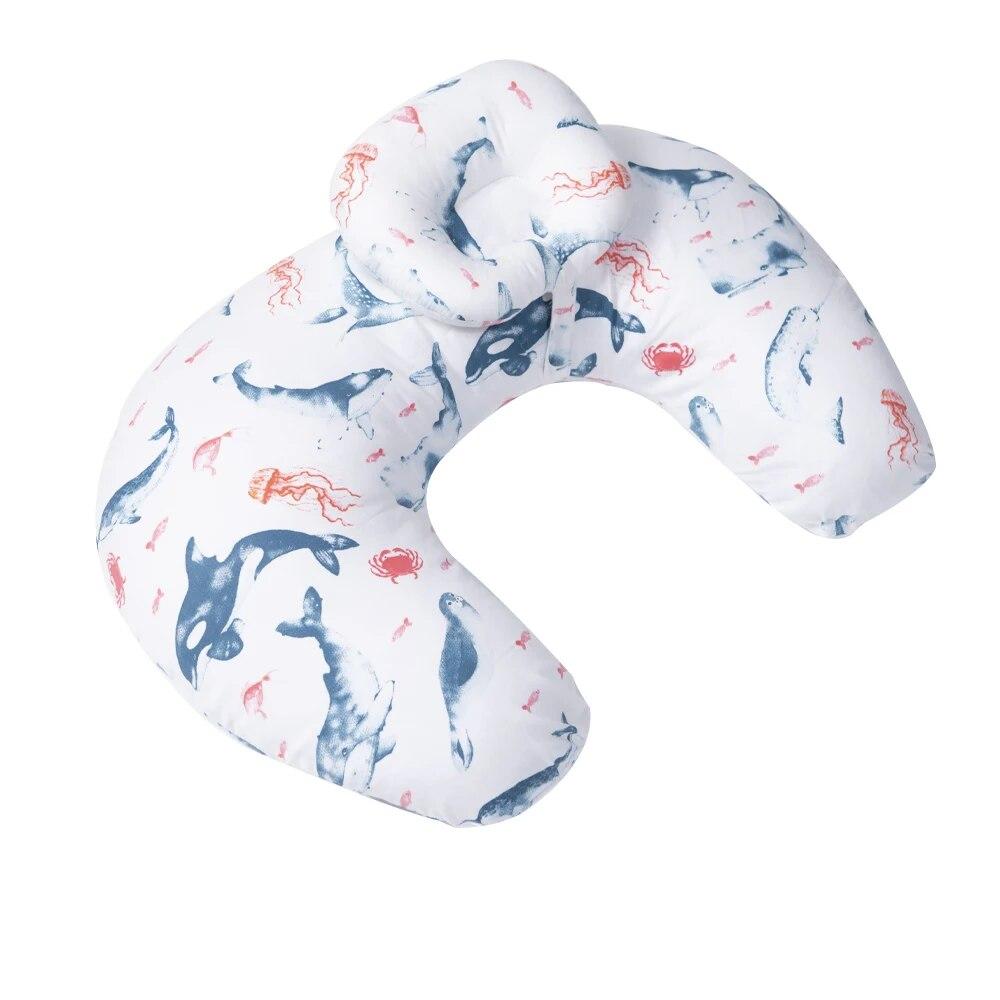 2 шт./компл. детские подушки для кормления, подушка для беременных и грудного вскармливания, U-образная хлопковая подушка для кормления новорожденных, поясная подушка для кормления