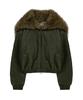 Midnight Move Fur Ny Jumper (Khaki)