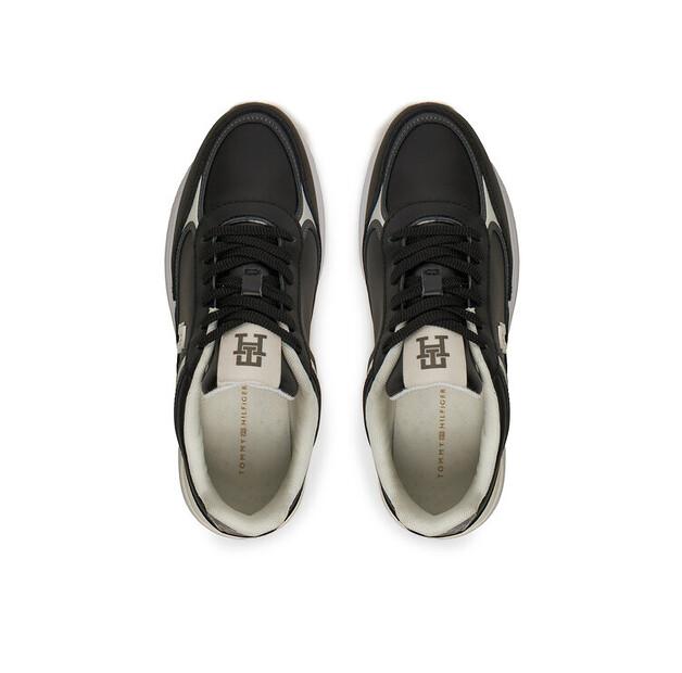 Tommy Hilfiger Casual Fashion Runner FW0FW08325 Black Sneakers