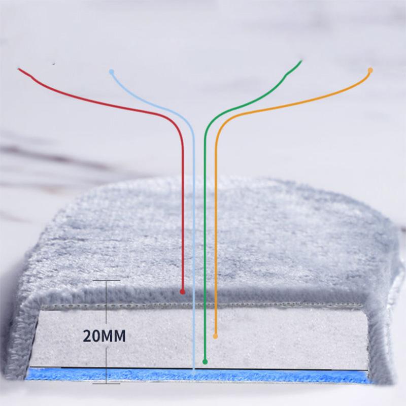 Thickened Large French Velvet Toilet Pad Soft Washer Four Seasons Universal Sticker Waterproof