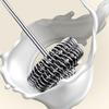 Handheld Electric Milk Frother - 2 304 Stainless Steel Mixing Heads for Milk Frother, Whipping Cream, Egg Whites, Latte, Cappuccino, Hot Chocolate,