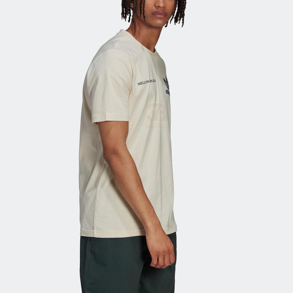 Adidas Originals Mellow RIDE T Shirt Men's Ecru HL9277